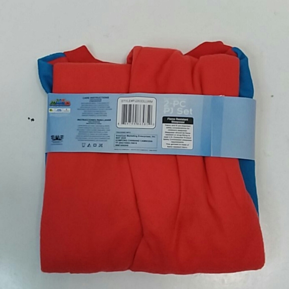 NEW PJ MASKS 2 PIECE FLANNEL PAJAMAS - Picture 3 of 3